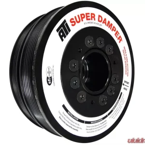 ATI 5.67" Black Aluminum Super Damper Serpentine Series Harmonic Balancers Chrysler 2011-2020 - Image 1