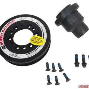 ATI 6.78" Black Aluminum Super Damper Standard Harmonic Balancers Chrysler 2011-2020 - Image 1
