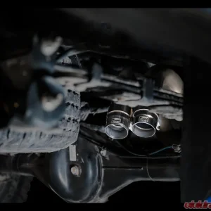 AWE Tuning 0FG Exhaust | 2.5" Diameter | with BashGuard | No Tips Toyota Tacoma 2016-2023 - Image 2