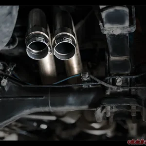 AWE Tuning 0FG Exhaust | 2.5" Diameter | with BashGuard | No Tips Toyota Tacoma 2016-2023 - Image 3