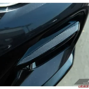 AutoTecknic Carbon Fiber Front Bumper Trim Set BMW G01 X3 | G02 X4 M40i Pre-LCI - Image 1
