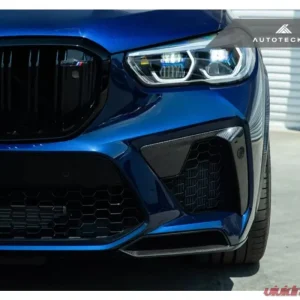 AutoTecknic Performance Dry Carbon Bumper Trim Set BMW F95 X5M - Image 1