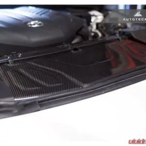 AutoTecknic Dry Carbon Fiber Cooling Plate Toyota A90 Supra 2020-2024 - Image 3