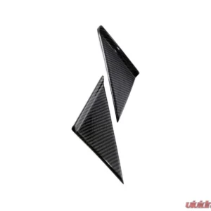 AutoTecknic Verion III Dry Carbon Side Mirror Wind Deflector Set Toyota A90 Supra 2020-2024 - Image 1