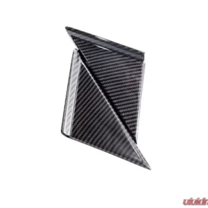 AutoTecknic Verion III Dry Carbon Side Mirror Wind Deflector Set Toyota A90 Supra 2020-2024 - Image 4