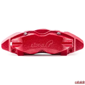 Alcon 350x32mm Rotors 4-Piston Red Calipers Front Brake Upgrade Kit Jeep JK 2007+ - Image 4