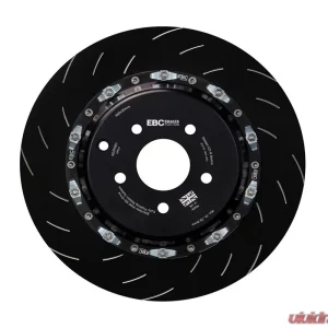 EBC Brakes 2-Piece Rear SG Series Floating Brake Disc Rotors Nissan GT-R Nismo R35 - Image 1