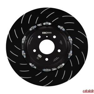 EBC Brakes 2-Piece Front SG Series Floating Brake Disc Rotors Nissan GT-R R35 2008-2011 - Image 1