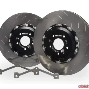 EBC Brakes 2-Piece Front Oversize Conversion SG Series Floating Brake Disc Rotors Nissan GT-R R35 2008-2011 - Image 1