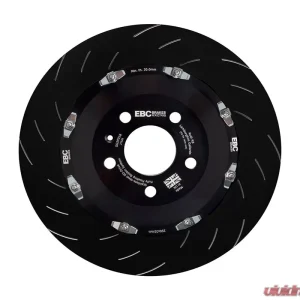 EBC Brakes 2-Piece Rear SG Series Floating Brake Disc Rotors Audi R8 | Lamborghini Gallardo 2007-2021 - Image 1