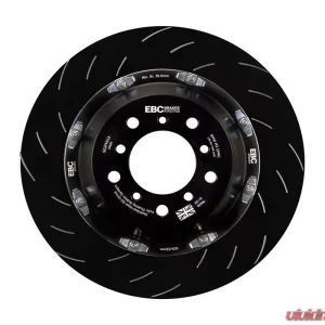 EBC Brakes 2-Piece Front Replacement BBK Complete Assembly 355mm Disc Rings BMW M3 E46 2000-2007 - Image 1