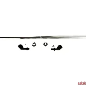 Apex Chassis 1 Ton Tie Rod Kit Polished Aluminum Jeep Wrangler JK 2007-2018 - Image 1