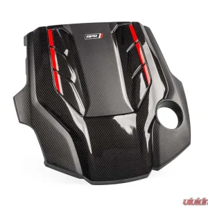 APR Carbon Fiber Engine Cover for Audi 2.9T/3.0T EA839 (2018-2025) - Matte/Gloss Finish - Image 2
