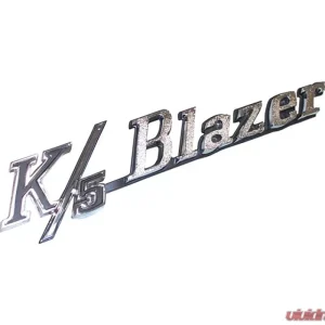 Brothers Trucks "K/5 Blazer" Fender Emblem Chevrolet Blazer | GMC Jimmy 1969-1972 - Image 1