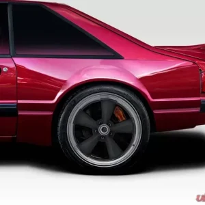 1979-1993 Ford Mustang Duraflex Manta Rear Fender Flares - 2 Pieces - Image 1