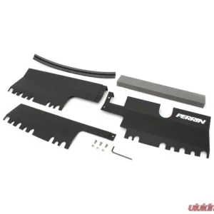PERRIN Radiator Shroud for use w/OEM Intake Scoop Subaru WRX | STI 2015-2021 - Image 1