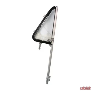 Brothers Trucks Clear Glass Left Vent Window Assembly Chevrolet | GMC C10 1964-1966 - Image 1