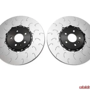 034 Motorsport 2-Piece Floating Front Brake Rotor Upgrade Kit Audi B8.5 SQ5 2012-2017 - Image 1