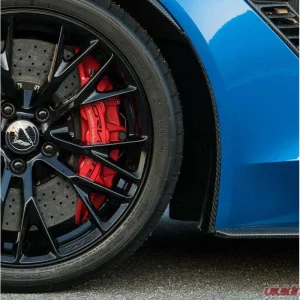 Anderson Composites Carbon Fiber Front Mud Flaps Chevrolet Corvette C7 Stingray | Z06 2014-2019 - Image 3