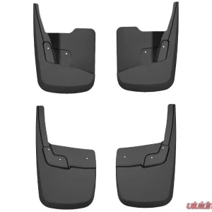 Husky Liners Black Custom Molded Mud Flaps for 2023-2024 Chevrolet Colorado - Image 1