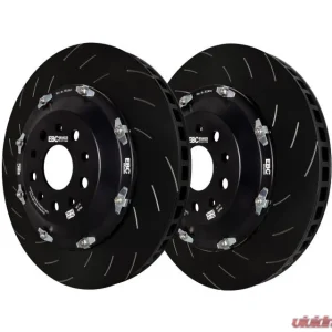 EBC Brakes 365x25mm One-Piece Grooved Rear Brake Rotors Land Rover 2012+ - Image 1