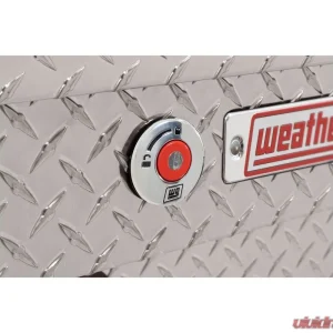 Weather Guard 41in Lo-Side Box, Aluminum, Clear, 3.0 cu ft - Image 4