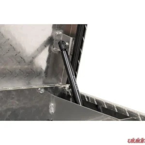 Weather Guard 41in Lo-Side Box, Aluminum, Clear, 3.0 cu ft - Image 5
