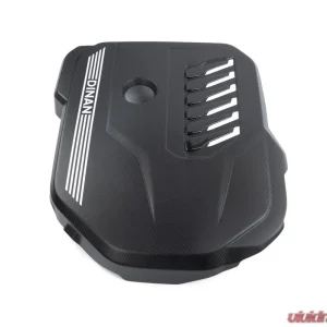 Dinan Matte Carbon Fiber Engine Cover BMW B58D BMW 3.0L 6-Cyl 2020-2025 - Image 3