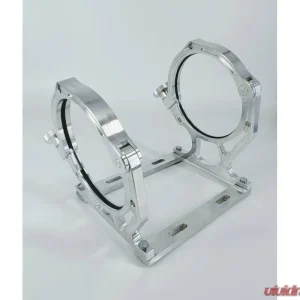 Granatelli Motorsports Billet Aluminum Nitrous Bottle Bracket. Fits Single 10/15 lb. | 12 lb. Composite Bottle - Image 1