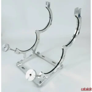 Granatelli Motorsports Billet Aluminum Nitrous Bottle Bracket. Fits Single 10/15 lb. | 12 lb. Composite Bottle - Image 2