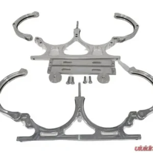 Granatelli Motorsports Dual Billet Aluminum Nitrous Bottle Bracket. Fits Dual 10/15 lb. | 12 lb. Composite Bottles - Image 3