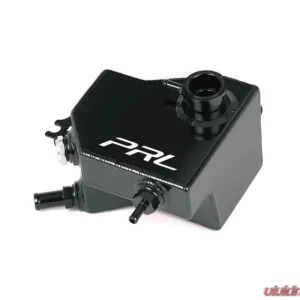 PRL Motorsports Black Baffled Coolant Expansion Tank for Honda Civic 2016-2021 - Image 1