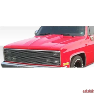 1981-1986 Chevrolet GMC C Series / K Series 1987-1991 R / V Pickup Duraflex Cowl Hood - 1 Piece - Image 1