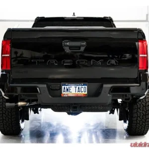 AWE Tuning 0FG Exhaust | 4.5" Dual Diamond Black Tips Toyota Tacoma 2024-2025 - Image 4