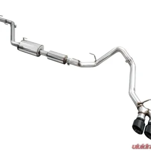 AWE Tuning 0FG Exhaust | 4.5" Dual Diamond Black Tips Toyota Tacoma 2024-2025 - Image 5