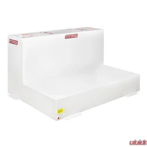 Weather Guard 110 Gallon White Steel L-Shape Transfer Tank - Image 1