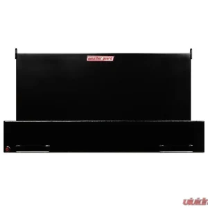 Weather Guard 110 Gallon Gloss Black Steel L-Shape Transfer Tank - Image 3
