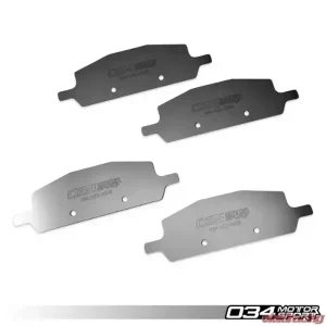 034 Motorsports Titanium Brake Pad Shim Kit for Audi A6 A8 Q8 SQ5 2015-2024 - Image 2