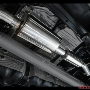 AWE Tuning 0FG Exhaust Dual Chrome Silver Tips Toyota Tundra 2022-2025 - Image 2