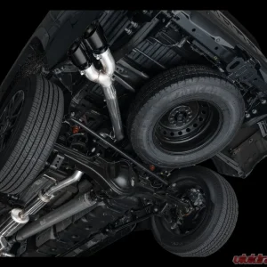 AWE Tuning 0FG Exhaust Dual Diamond Black Tips Toyota Tundra 2022-2025 - Image 3