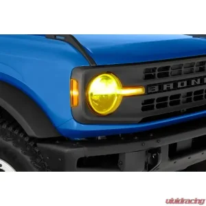 GT Styling Headlight Cover 4 Pcs Ford Bronco 2021-2024 - Image 2