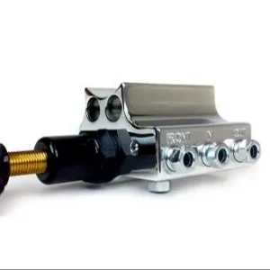 Baer Brake Systems Remaster Adjustable Proportioning Valve, Polished, Left Port - Image 1