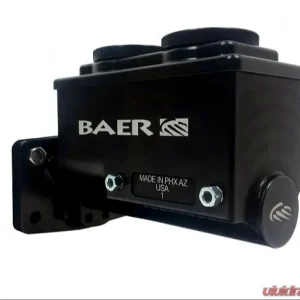 Baer Brake Systems ReMaster 4-Bolt Mopar Master Cyl Assembly, Black, 1in bore, Right port - Image 1