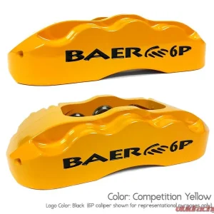 Baer Brake Systems Baer Brakes 11" SS4+ Front Brake Kit, Comp Yellow, SDZ, Std. Studs Front - Image 2