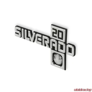 BROTHERS Trucks C/K Fender Badge Pair - Silverado 20 - Image 3