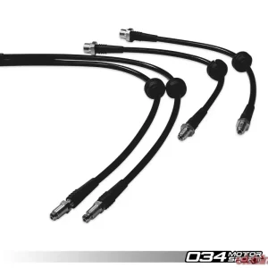 034Motorsport Stainless Steel Braided Brake Line Kit BMW M2 G87 2023+ - Image 2