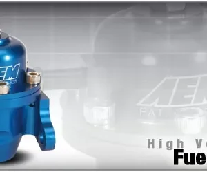 AEM Electronics Black Fuel Pressure Regulator Acura | Honda - Image 1