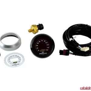 AEM Digital Oil Pressure Gauge 0~150PSI Universal - Image 1