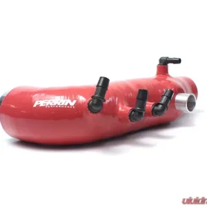 Perrin Performance Red Turbo Inlet Hose Subaru Legacy GT 05-08 - Image 1