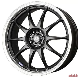 Enkei J10 Wheel Performance Series Black 16x7 5x100/114.3 38mm - Image 1